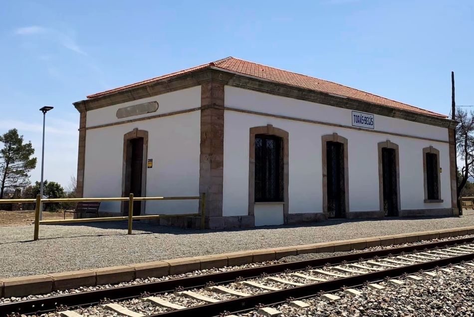 La estacin de Tors-Bejs, en la Va Verde de Ojos Negros acoger un museo del ferrocarril minero 